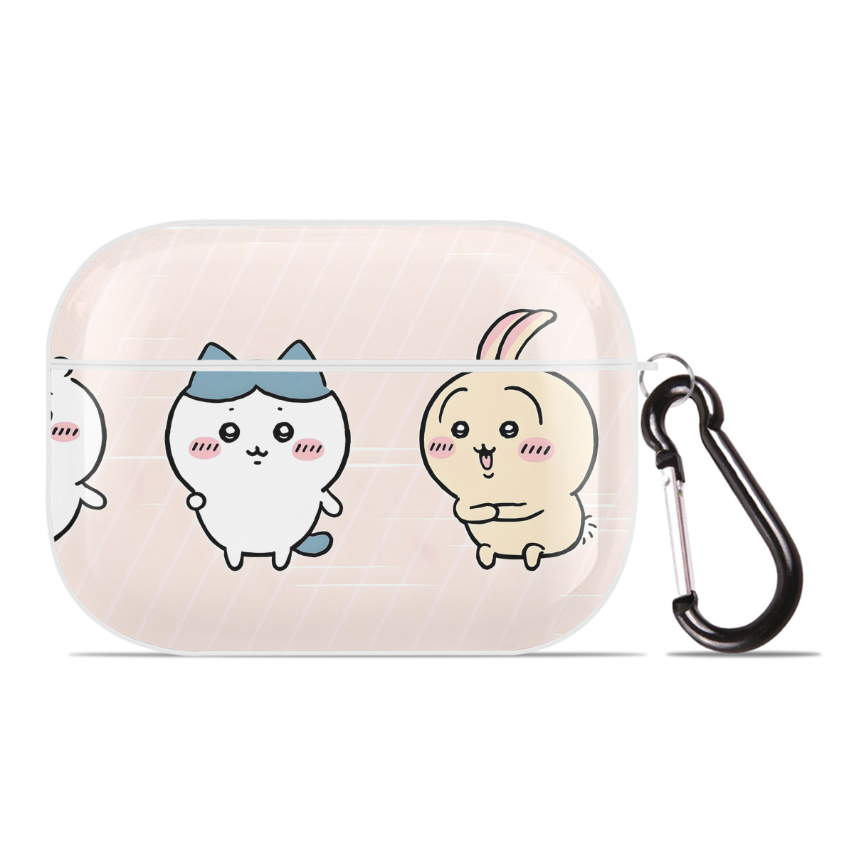 （画像用） ちいかわ Chii-kawa 【AirPods Pro用】ハードシェル保護ケース 耐衝撃・防指紋・カラビナ付き商品仕様