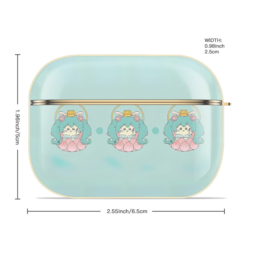 ちいかわ Chii-kawa 【AirPods Pro用】ハードシェル保護ケース｜耐衝撃・防指紋・カラビナ付き商品仕様