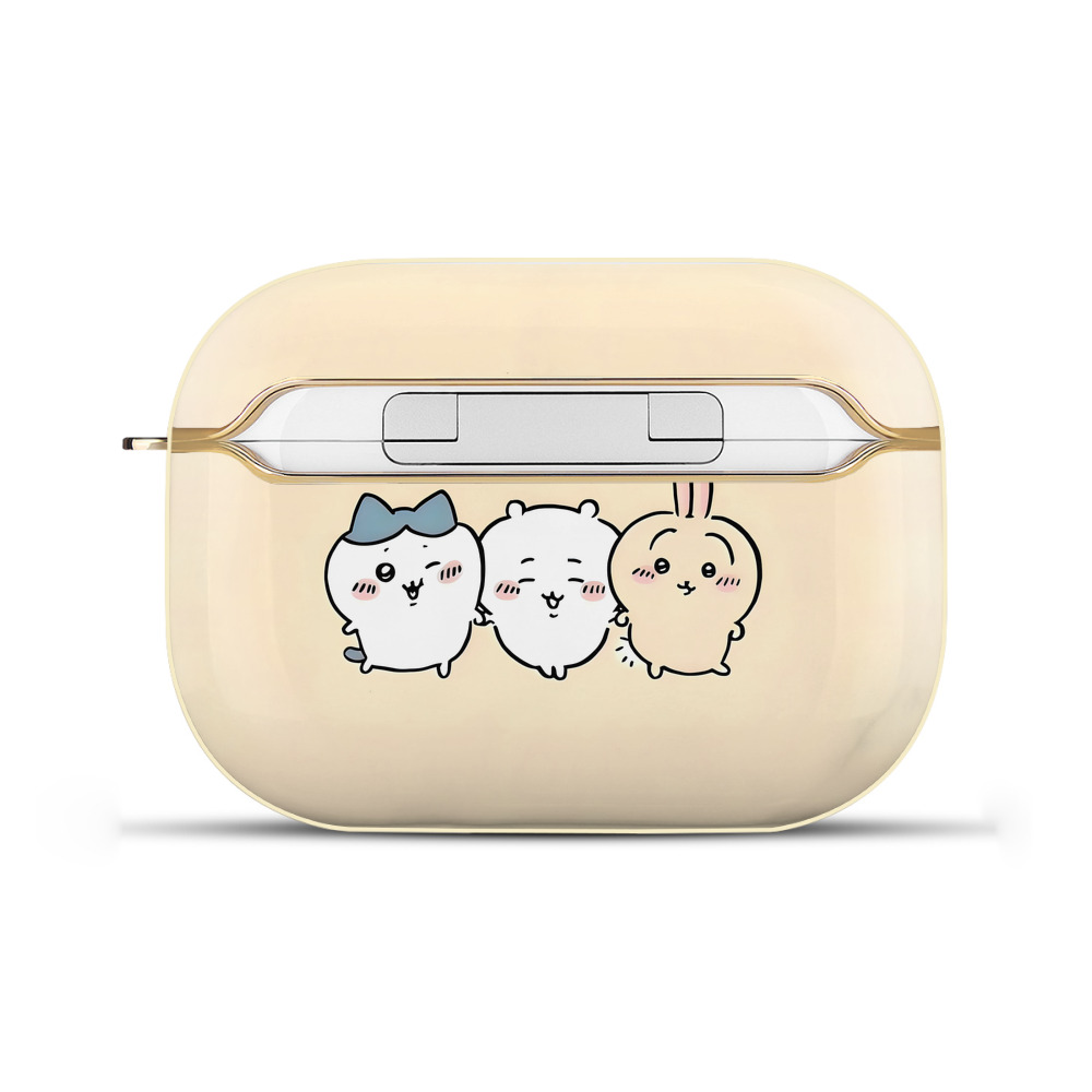 （画像用） ちいかわ Chii-kawa 【AirPods Pro用】ハードシェル保護ケース｜耐衝撃・防指紋・カラビナ付き商品仕様
