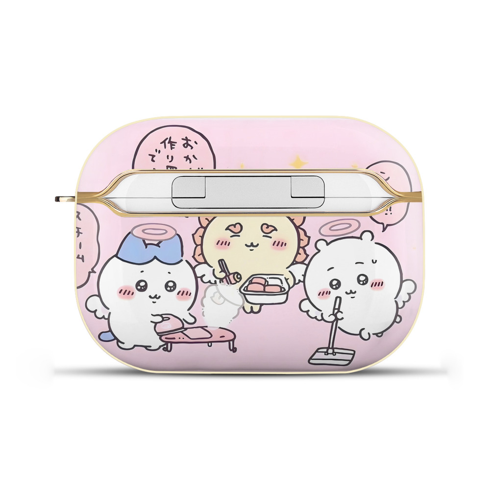 （画像用） ちいかわ Chii-kawa 【AirPods Pro用】ハードシェル保護ケース｜耐衝撃・防指紋・カラビナ付き商品仕様