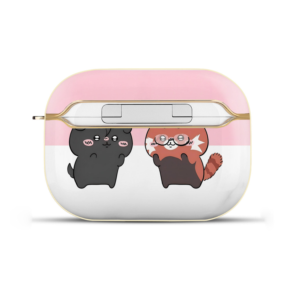 （画像用） ちいかわ Chii-kawa 【AirPods Pro用】ハードシェル保護ケース｜耐衝撃・防指紋・カラビナ付き商品仕様