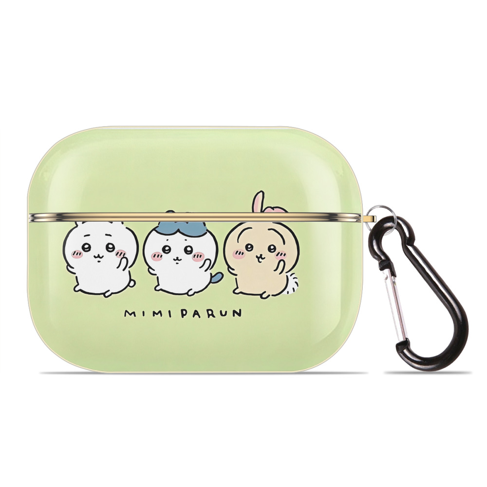 （画像用） ちいかわ Chii-kawa 【AirPods Pro用】ハードシェル保護ケース｜耐衝撃・防指紋・カラビナ付き商品仕様