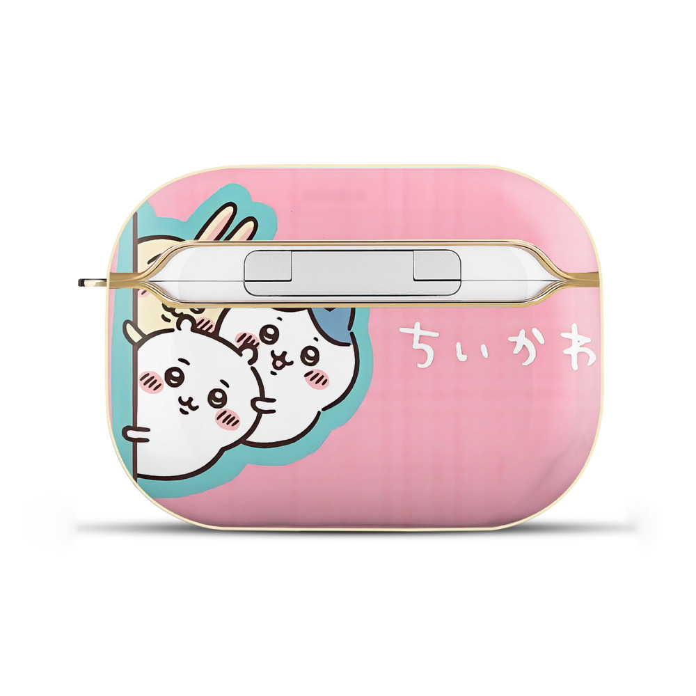 （画像用） ちいかわ Chii-kawa 【AirPods Pro用】ハードシェル保護ケース｜耐衝撃・防指紋・カラビナ付き商品仕様