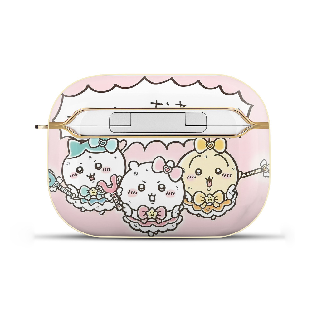 （画像用） ちいかわ Chii-kawa 【AirPods Pro用】ハードシェル保護ケース｜耐衝撃・防指紋・カラビナ付き商品仕様