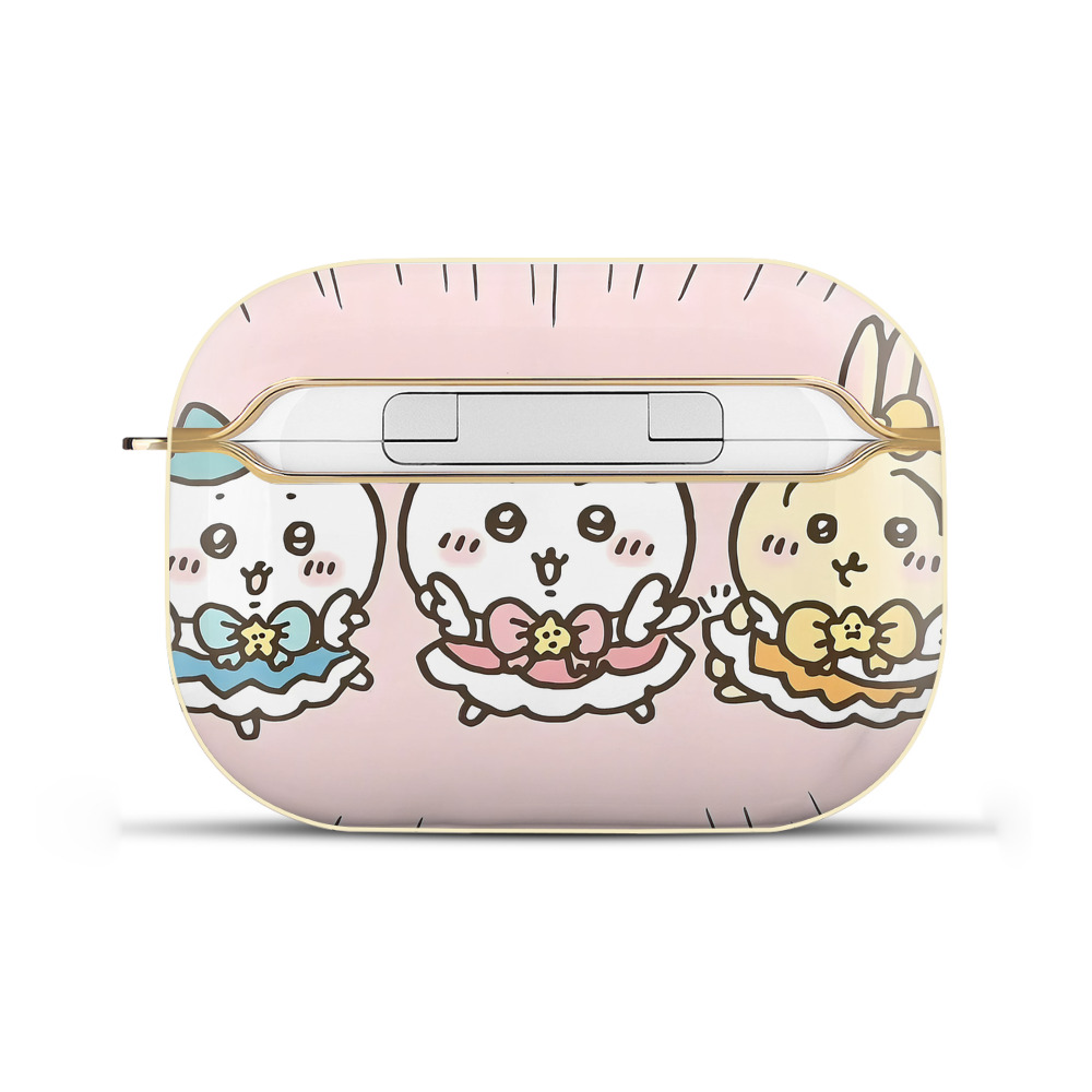 （画像用） ちいかわ Chii-kawa 【AirPods Pro用】ハードシェル保護ケース｜耐衝撃・防指紋・カラビナ付き商品仕様