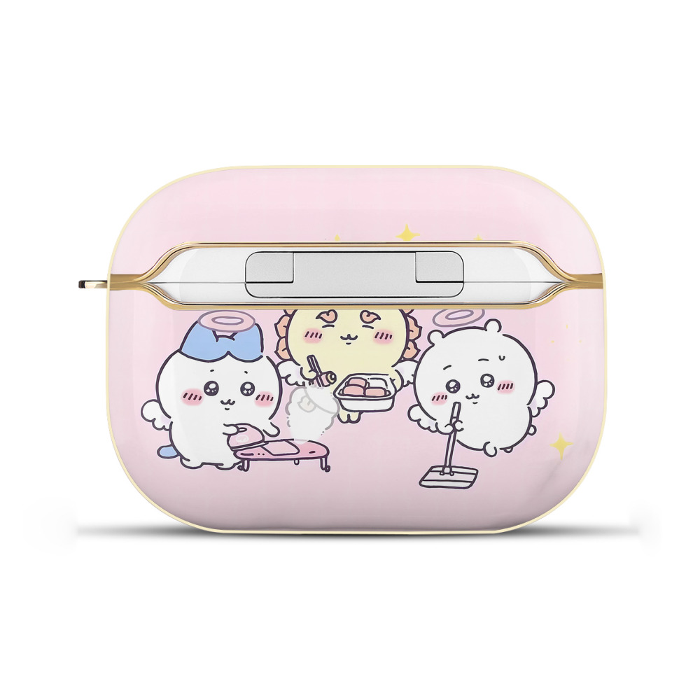 （画像用） ちいかわ Chii-kawa 【AirPods Pro用】ハードシェル保護ケース｜耐衝撃・防指紋・カラビナ付き商品仕様