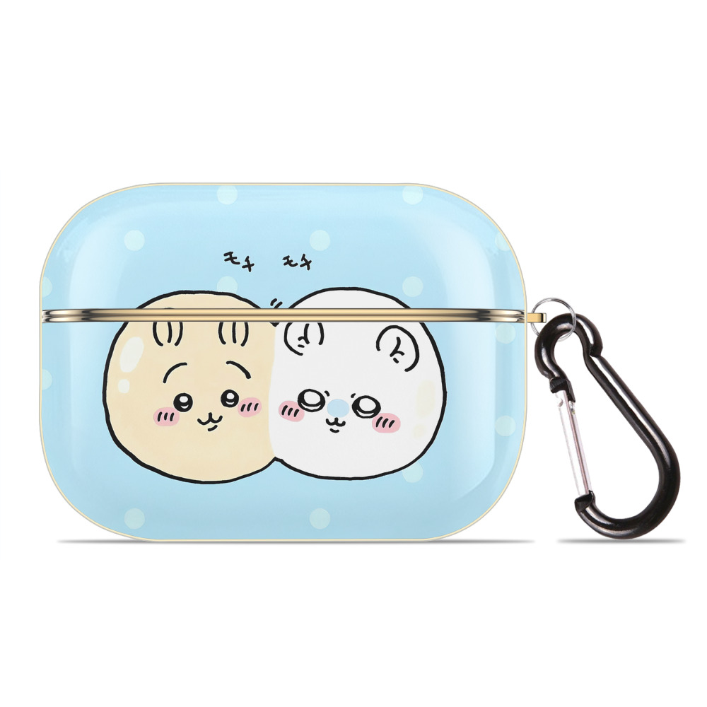 （画像用） ちいかわ Chii-kawa 【AirPods Pro用】ハードシェル保護ケース｜耐衝撃・防指紋・カラビナ付き商品仕様