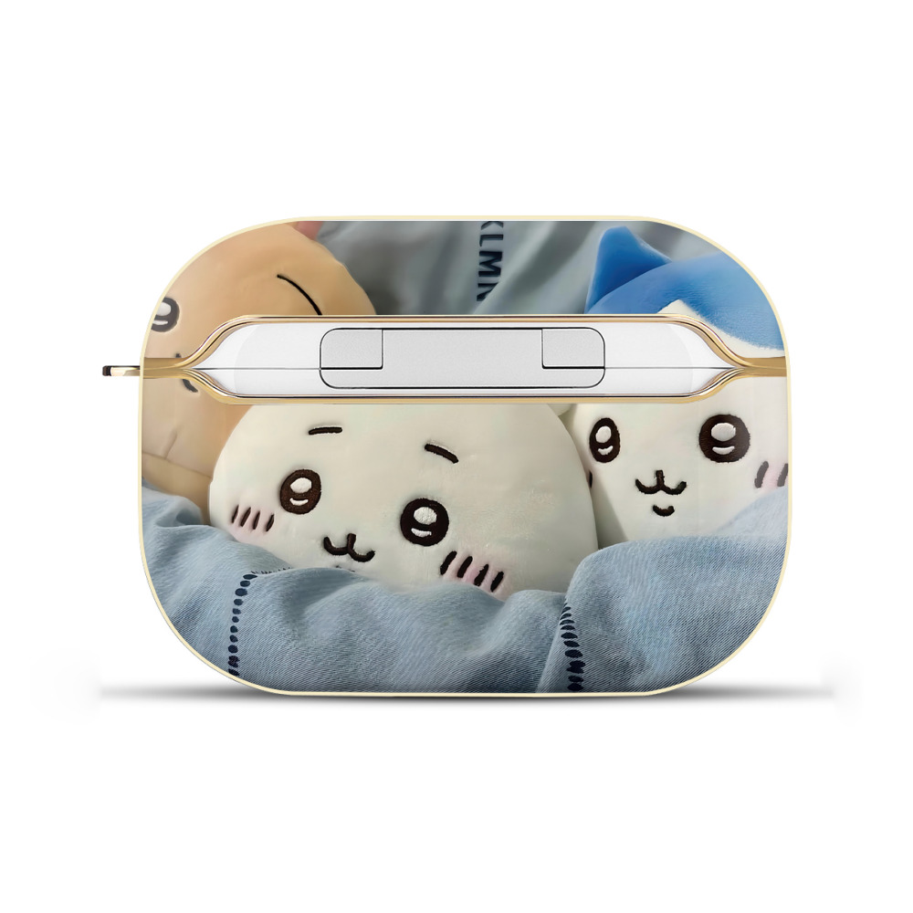 （画像用） ちいかわ Chii-kawa 【AirPods Pro用】ハードシェル保護ケース｜耐衝撃・防指紋・カラビナ付き商品仕様