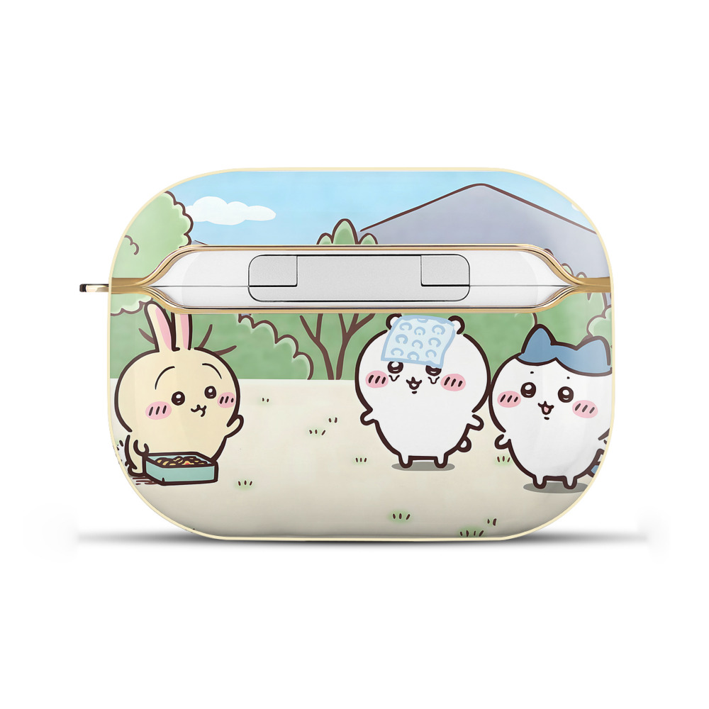 （画像用） ちいかわ Chii-kawa 【AirPods Pro用】ハードシェル保護ケース｜耐衝撃・防指紋・カラビナ付き商品仕様