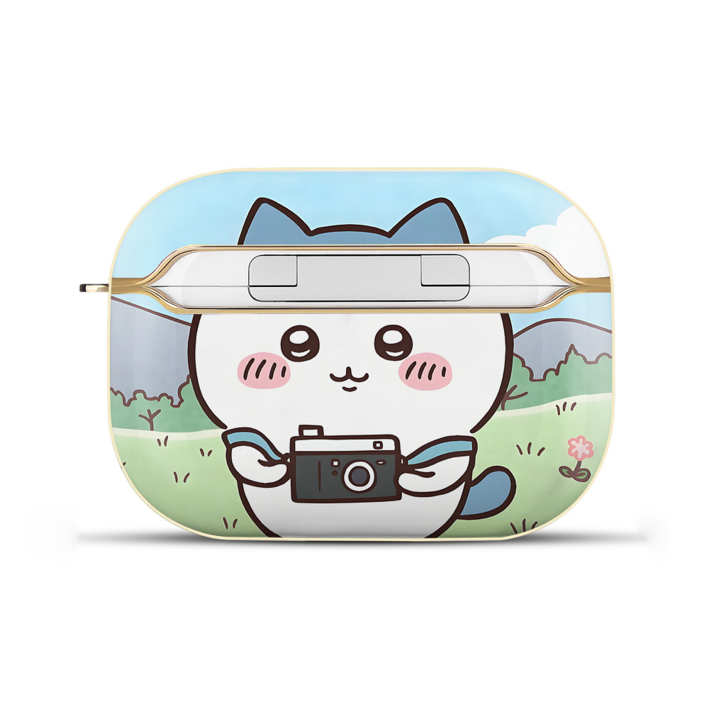 （画像用） ちいかわ Chii-kawa 【AirPods Pro用】ハードシェル保護ケース｜耐衝撃・防指紋・カラビナ付き商品仕様