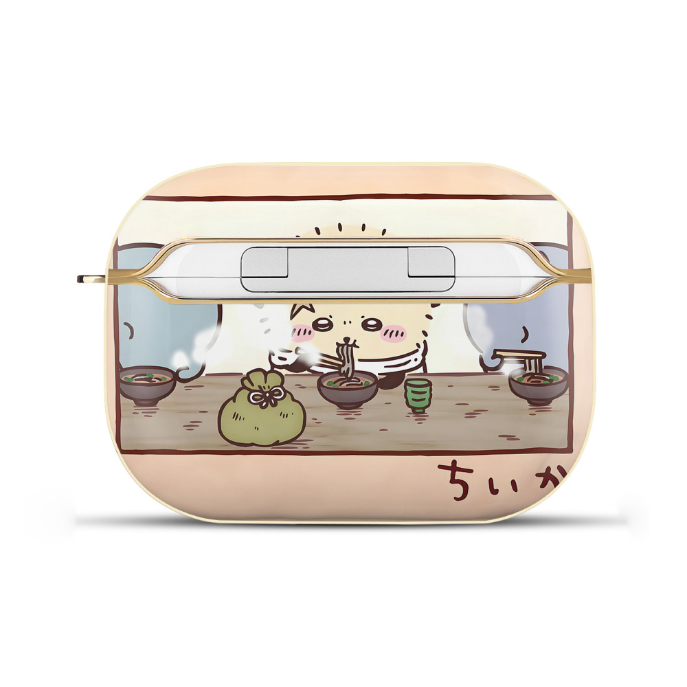 （画像用） ちいかわ Chii-kawa 【AirPods Pro用】ハードシェル保護ケース｜耐衝撃・防指紋・カラビナ付き商品仕様