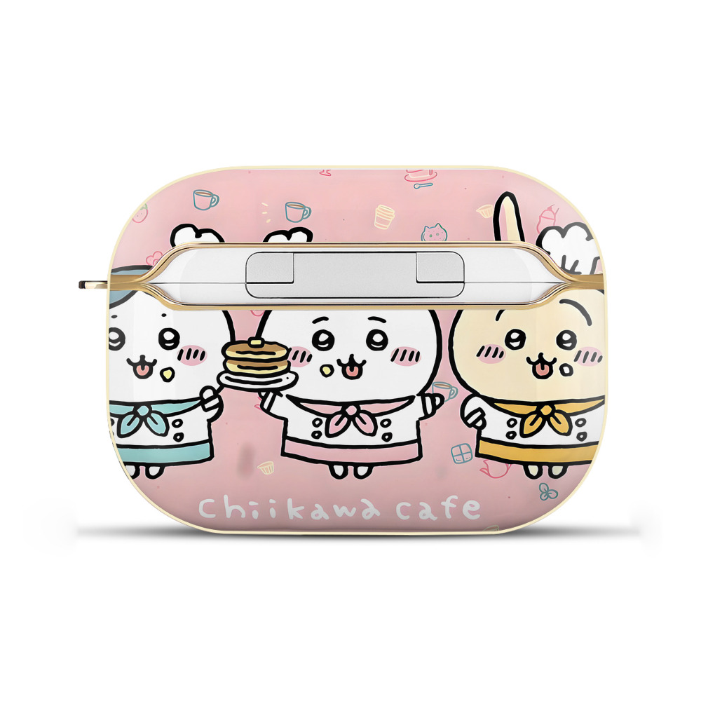 （画像用） ちいかわ Chii-kawa 【AirPods Pro用】ハードシェル保護ケース｜耐衝撃・防指紋・カラビナ付き商品仕様