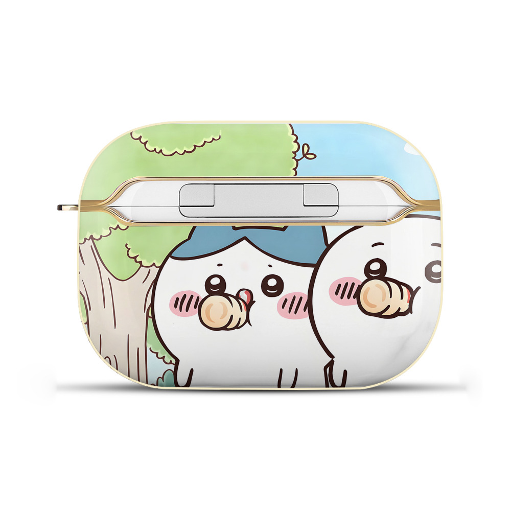 （画像用） ちいかわ Chii-kawa 【AirPods Pro用】ハードシェル保護ケース｜耐衝撃・防指紋・カラビナ付き商品仕様