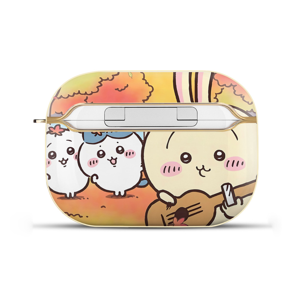（画像用） ちいかわ Chii-kawa 【AirPods Pro用】ハードシェル保護ケース｜耐衝撃・防指紋・カラビナ付き商品仕様