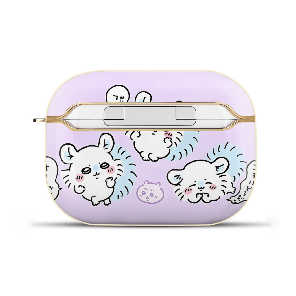 （画像用） ちいかわ Chii-kawa 【AirPods Pro用】ハードシェル保護ケース｜耐衝撃・防指紋・カラビナ付き商品仕様