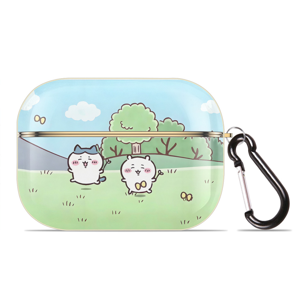 （画像用） ちいかわ Chii-kawa 【AirPods Pro用】ハードシェル保護ケース｜耐衝撃・防指紋・カラビナ付き商品仕様