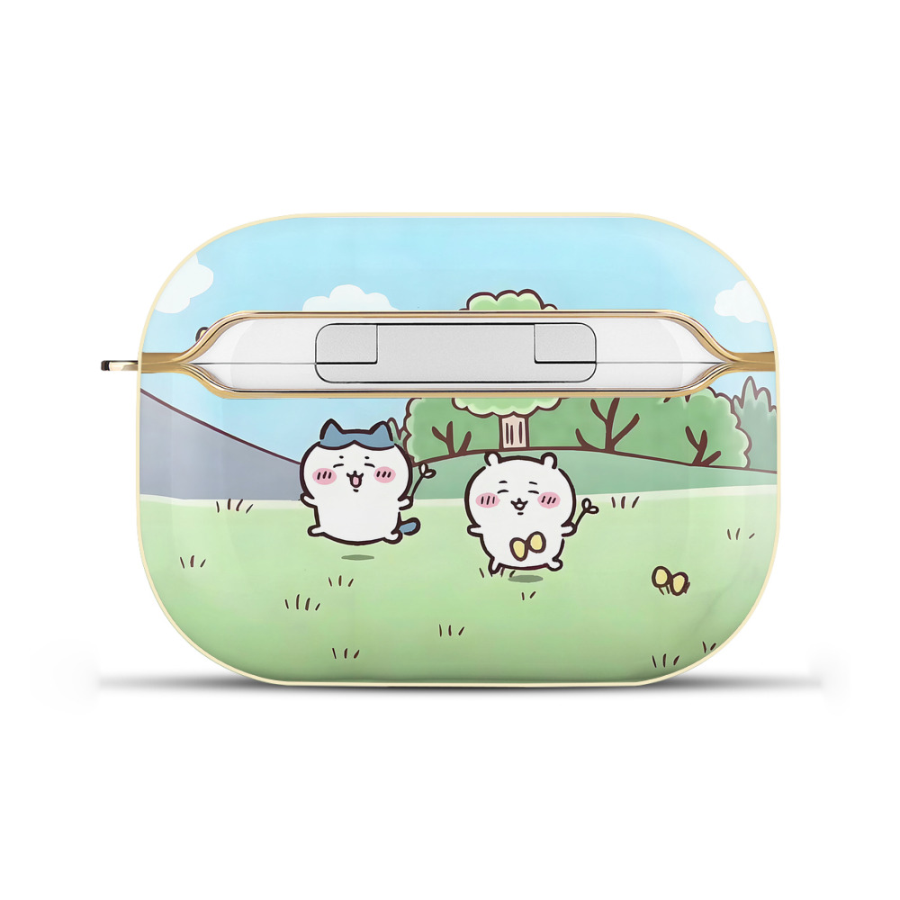 （画像用） ちいかわ Chii-kawa 【AirPods Pro用】ハードシェル保護ケース｜耐衝撃・防指紋・カラビナ付き商品仕様