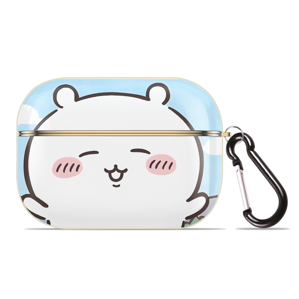 （画像用） ちいかわ Chii-kawa 【AirPods Pro用】ハードシェル保護ケース｜耐衝撃・防指紋・カラビナ付き商品仕様