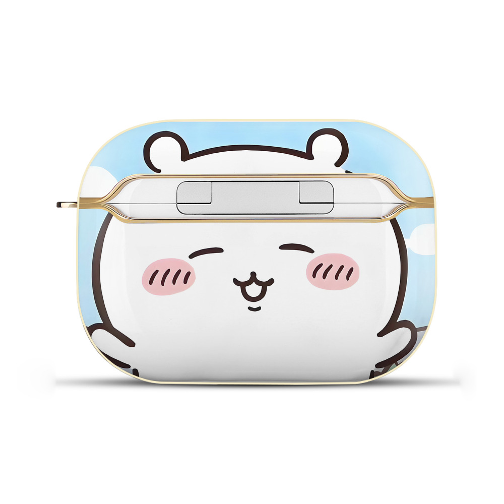 （画像用） ちいかわ Chii-kawa 【AirPods Pro用】ハードシェル保護ケース｜耐衝撃・防指紋・カラビナ付き商品仕様