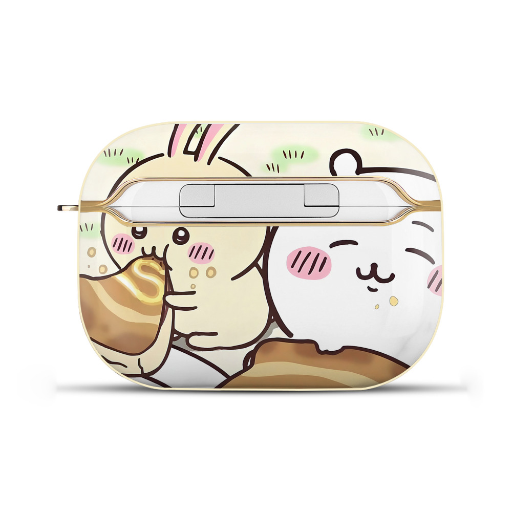 （画像用） ちいかわ Chii-kawa 【AirPods Pro用】ハードシェル保護ケース｜耐衝撃・防指紋・カラビナ付き商品仕様