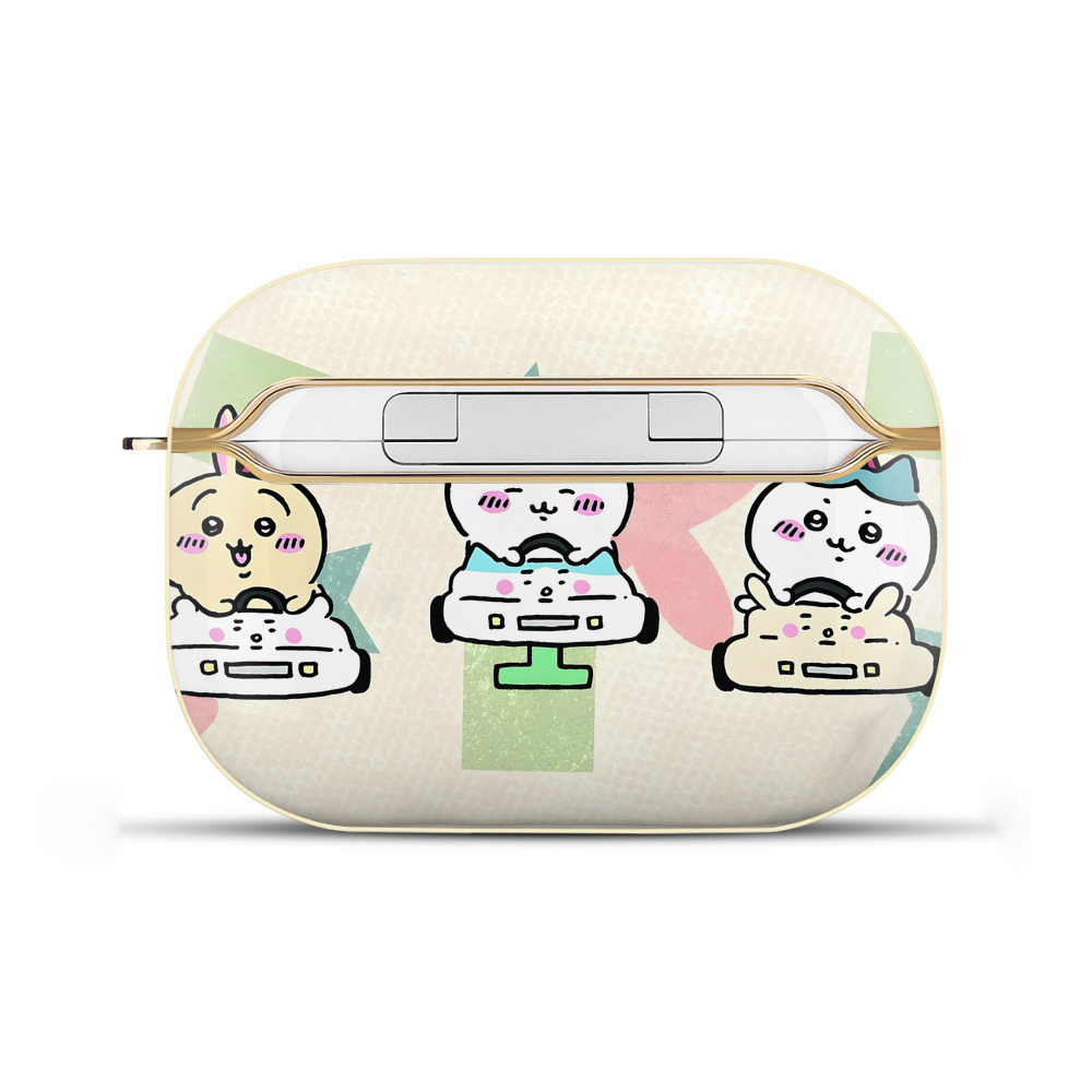 （画像用） ちいかわ Chii-kawa 【AirPods Pro用】ハードシェル保護ケース｜耐衝撃・防指紋・カラビナ付き商品仕様