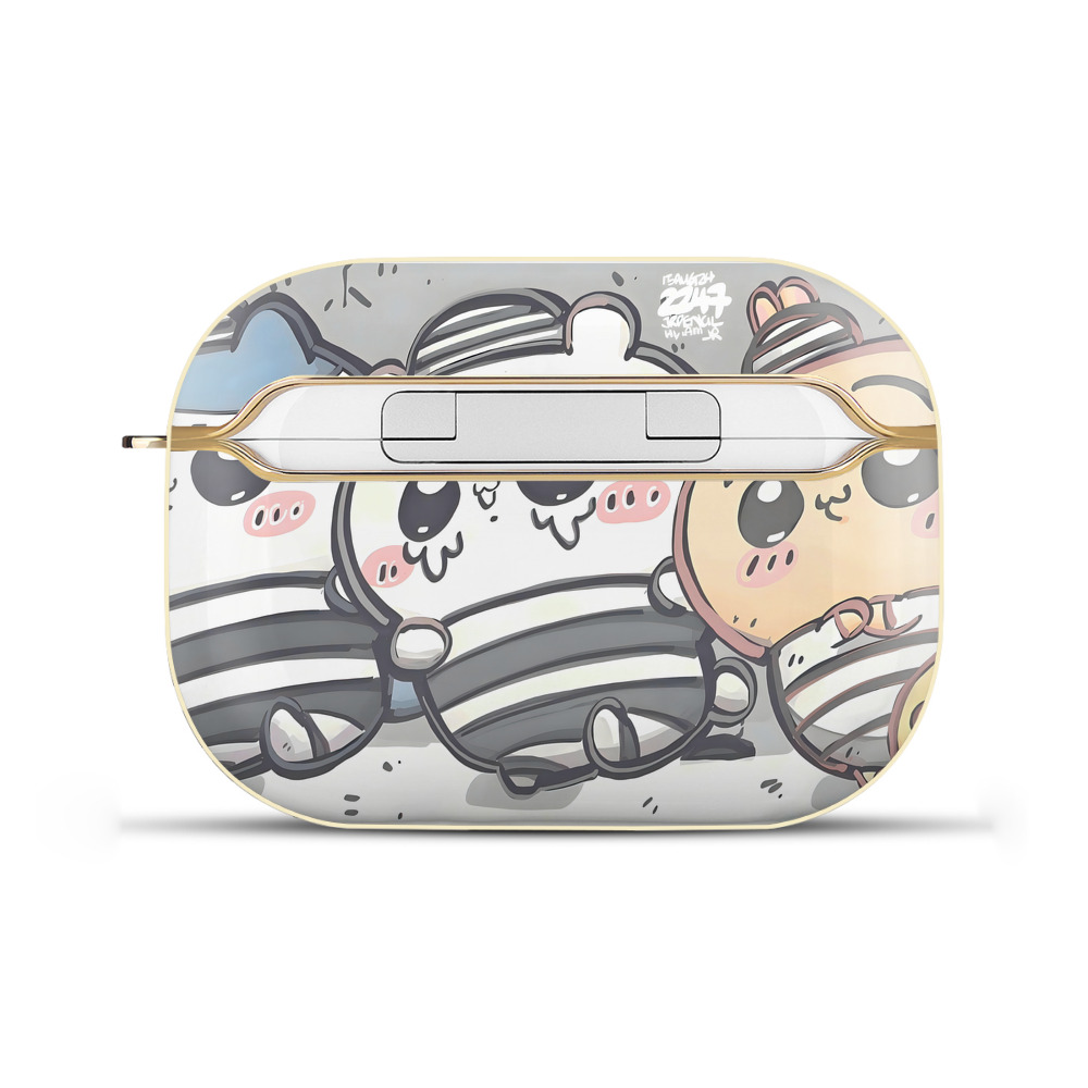（画像用） ちいかわ Chii-kawa 【AirPods Pro用】ハードシェル保護ケース｜耐衝撃・防指紋・カラビナ付き商品仕様