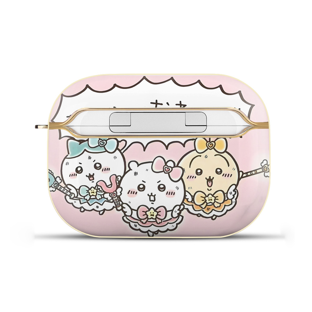 （画像用） ちいかわ Chii-kawa 【AirPods Pro用】ハードシェル保護ケース｜耐衝撃・防指紋・カラビナ付き商品仕様
