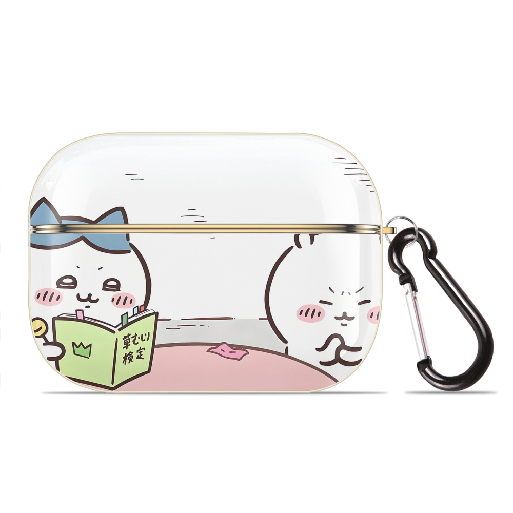 （画像用） ちいかわ Chii-kawa 【AirPods Pro用】ハードシェル保護ケース｜耐衝撃・防指紋・カラビナ付き商品仕様