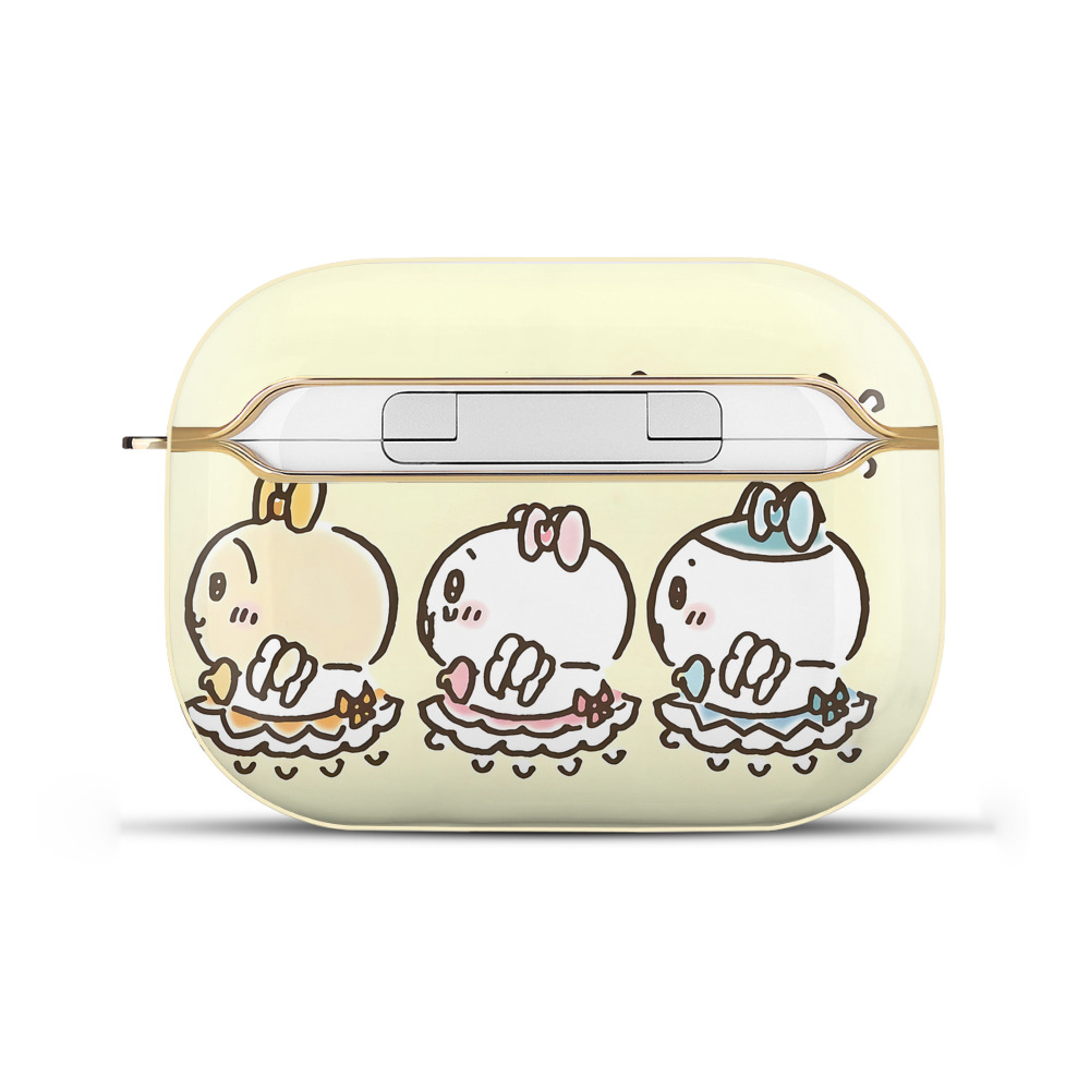（画像用） ちいかわ Chii-kawa 【AirPods Pro用】ハードシェル保護ケース｜耐衝撃・防指紋・カラビナ付き商品仕様
