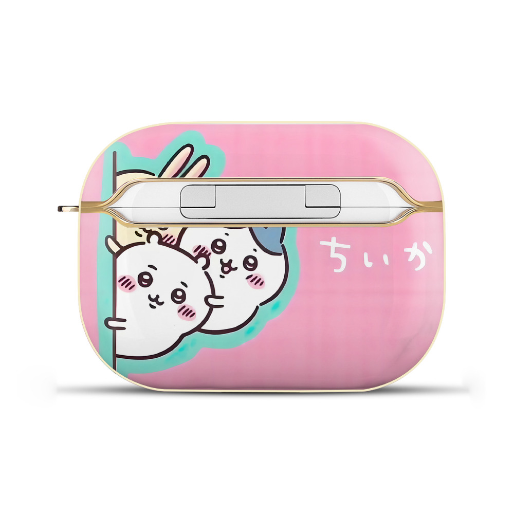 （画像用） ちいかわ Chii-kawa 【AirPods Pro用】ハードシェル保護ケース｜耐衝撃・防指紋・カラビナ付き商品仕様