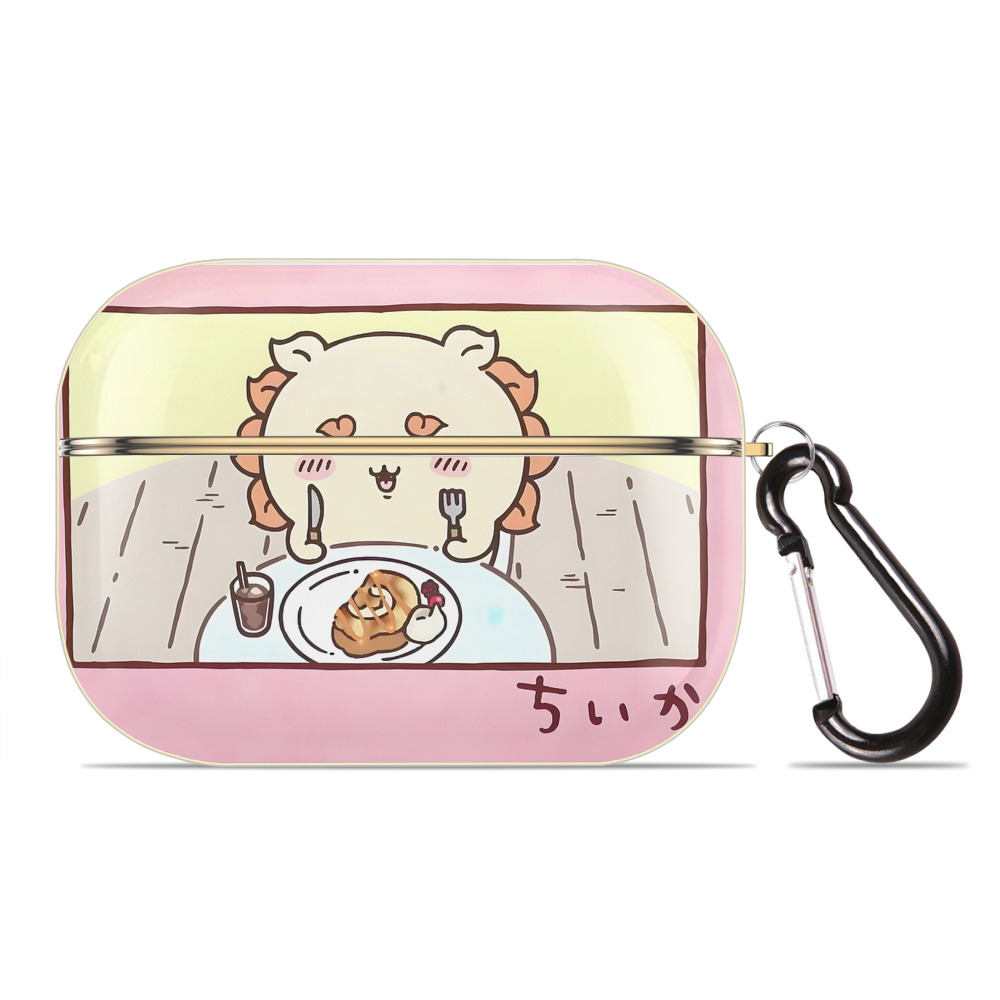 （画像用） ちいかわ Chii-kawa 【AirPods Pro用】ハードシェル保護ケース｜耐衝撃・防指紋・カラビナ付き商品仕様