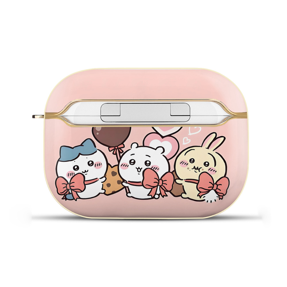 （画像用） ちいかわ Chii-kawa 【AirPods Pro用】ハードシェル保護ケース｜耐衝撃・防指紋・カラビナ付き商品仕様