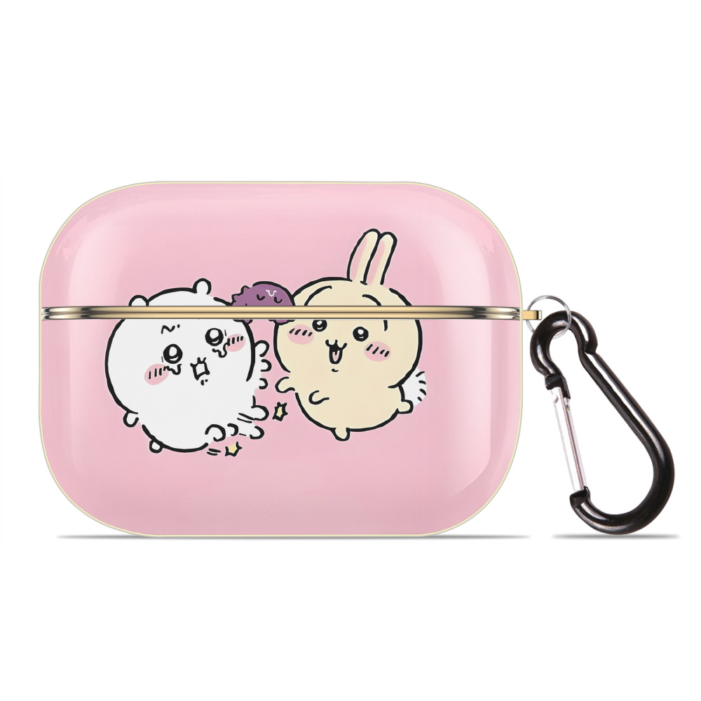 （画像用） ちいかわ Chii-kawa 【AirPods Pro用】ハードシェル保護ケース｜耐衝撃・防指紋・カラビナ付き商品仕様
