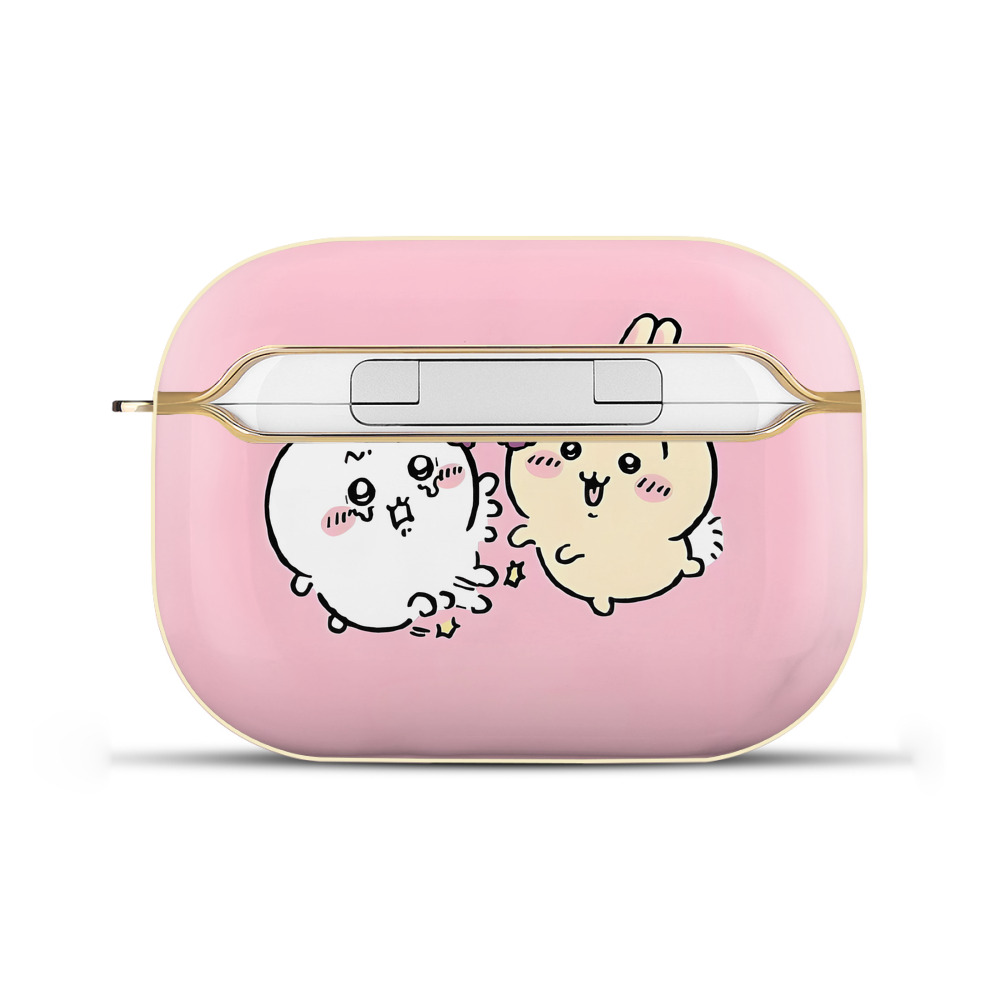 （画像用） ちいかわ Chii-kawa 【AirPods Pro用】ハードシェル保護ケース｜耐衝撃・防指紋・カラビナ付き商品仕様