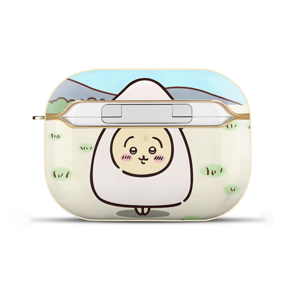 （画像用） ちいかわ Chii-kawa 【AirPods Pro用】ハードシェル保護ケース｜耐衝撃・防指紋・カラビナ付き商品仕様