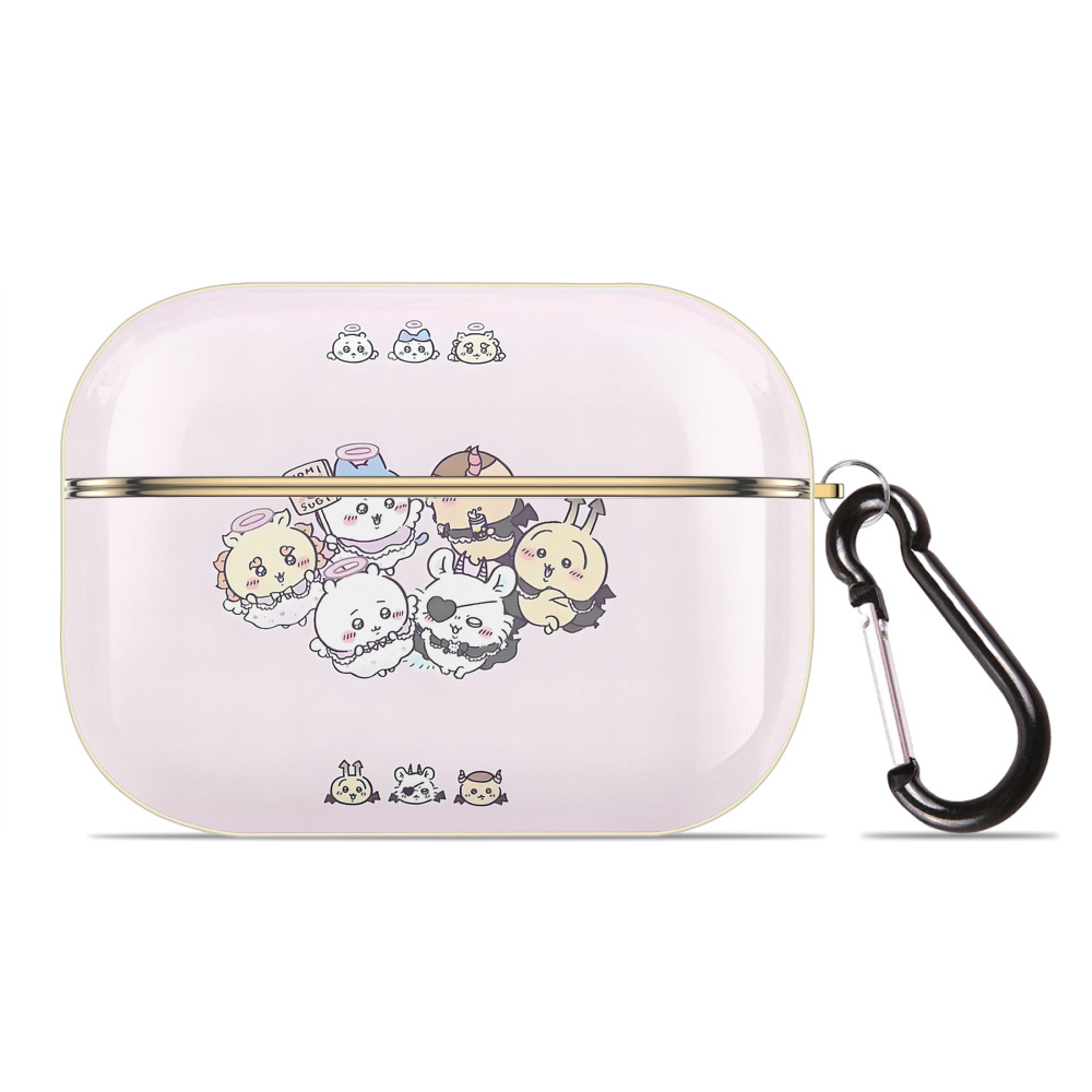 （画像用） ちいかわ Chii-kawa 【AirPods Pro用】ハードシェル保護ケース｜耐衝撃・防指紋・カラビナ付き商品仕様