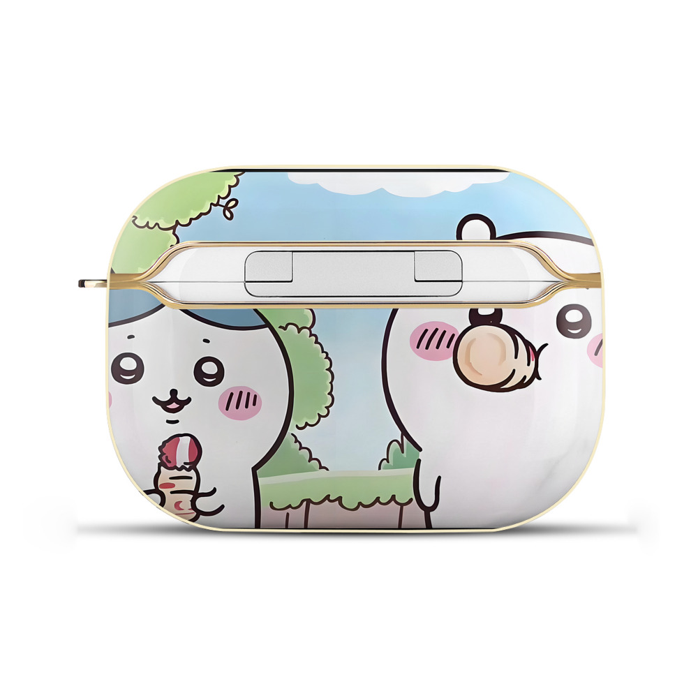 （画像用） ちいかわ Chii-kawa 【AirPods Pro用】ハードシェル保護ケース｜耐衝撃・防指紋・カラビナ付き商品仕様