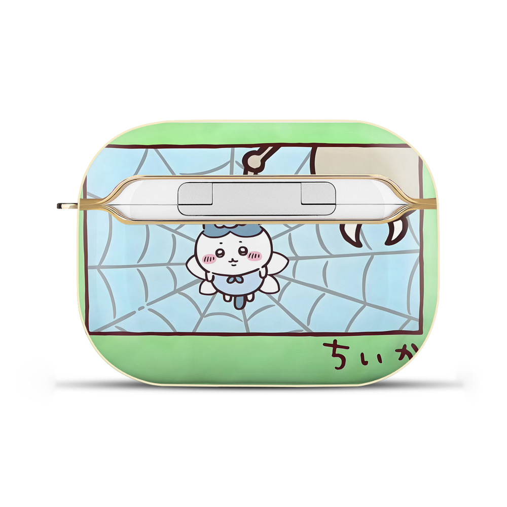 （画像用） ちいかわ Chii-kawa 【AirPods Pro用】ハードシェル保護ケース｜耐衝撃・防指紋・カラビナ付き商品仕様