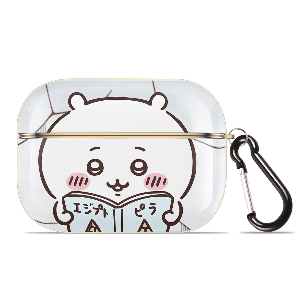 （画像用） ちいかわ Chii-kawa 【AirPods Pro用】ハードシェル保護ケース｜耐衝撃・防指紋・カラビナ付き商品仕様