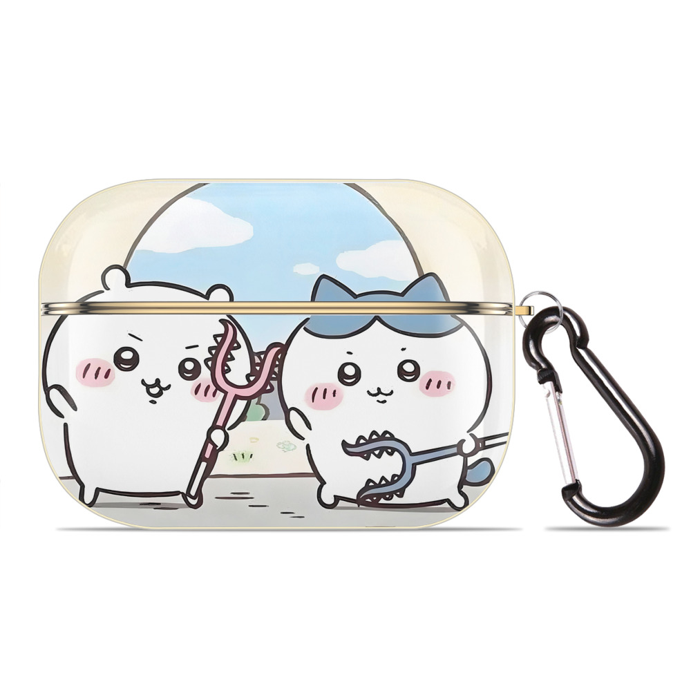 （画像用） ちいかわ Chii-kawa 【AirPods Pro用】ハードシェル保護ケース｜耐衝撃・防指紋・カラビナ付き商品仕様