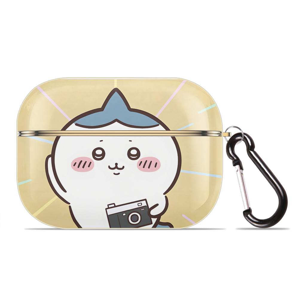 （画像用） ちいかわ Chii-kawa 【AirPods Pro用】ハードシェル保護ケース｜耐衝撃・防指紋・カラビナ付き商品仕様