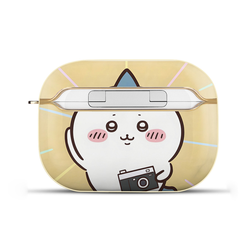 （画像用） ちいかわ Chii-kawa 【AirPods Pro用】ハードシェル保護ケース｜耐衝撃・防指紋・カラビナ付き商品仕様