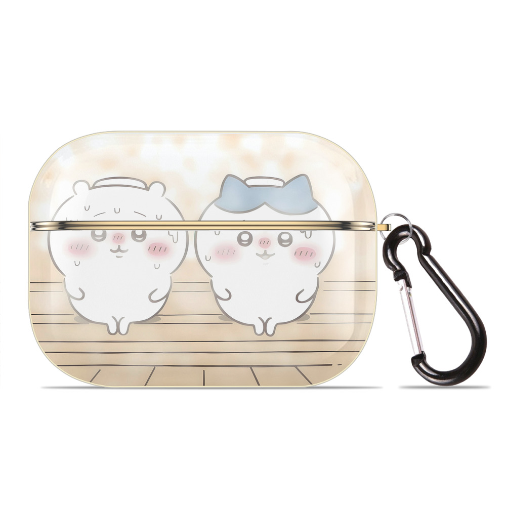 （画像用） ちいかわ Chii-kawa 【AirPods Pro用】ハードシェル保護ケース｜耐衝撃・防指紋・カラビナ付き商品仕様