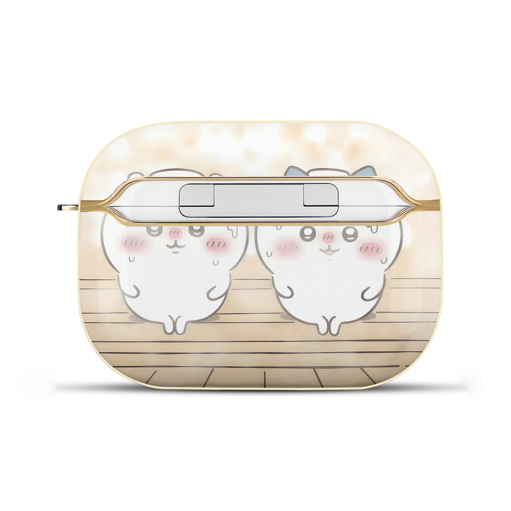 （画像用） ちいかわ Chii-kawa 【AirPods Pro用】ハードシェル保護ケース｜耐衝撃・防指紋・カラビナ付き商品仕様