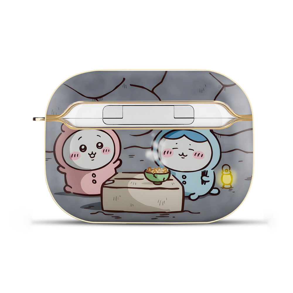 （画像用） ちいかわ Chii-kawa 【AirPods Pro用】ハードシェル保護ケース｜耐衝撃・防指紋・カラビナ付き商品仕様