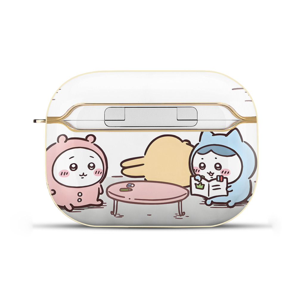 （画像用） ちいかわ Chii-kawa 【AirPods Pro用】ハードシェル保護ケース｜耐衝撃・防指紋・カラビナ付き商品仕様