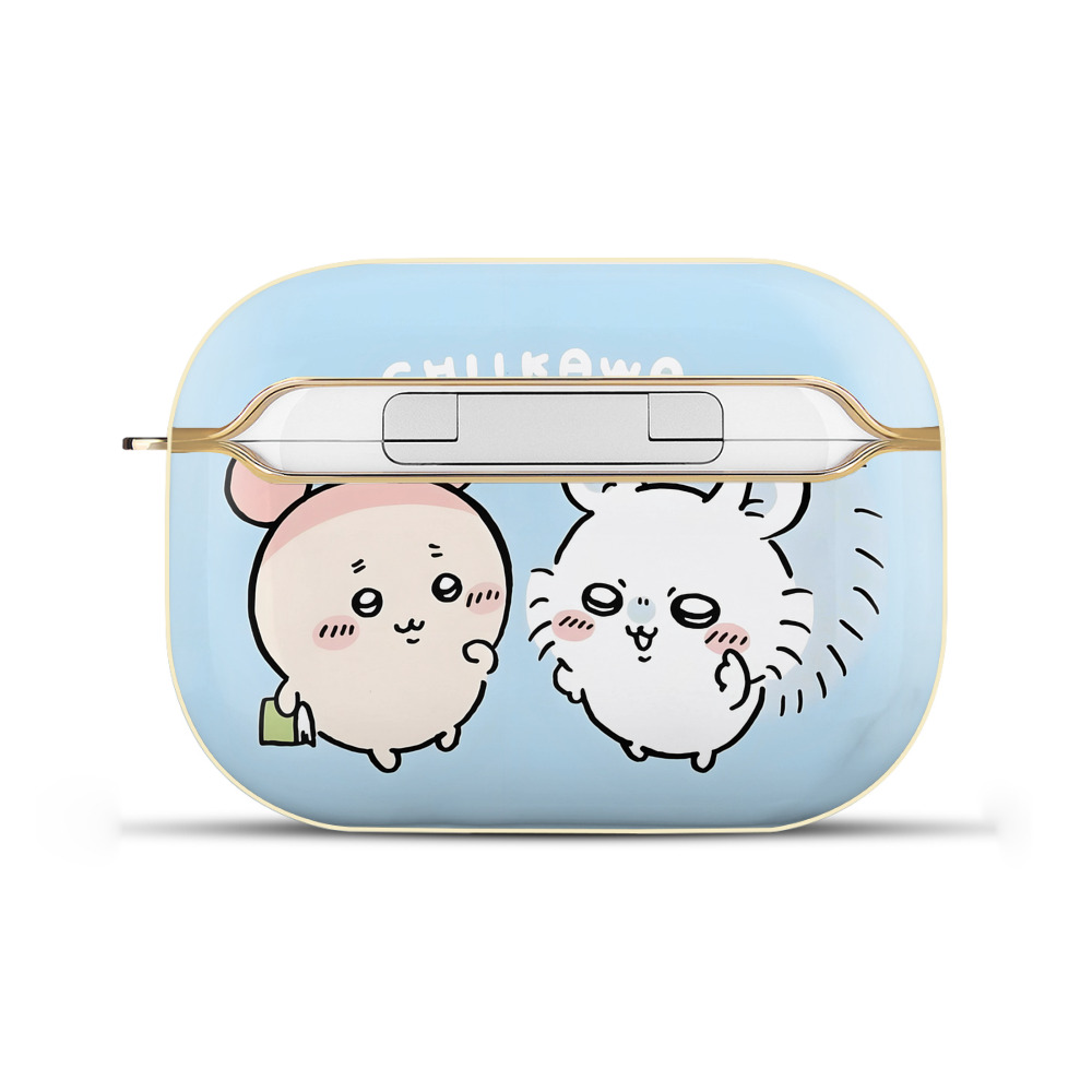 （画像用） ちいかわ Chii-kawa 【AirPods Pro用】ハードシェル保護ケース｜耐衝撃・防指紋・カラビナ付き商品仕様
