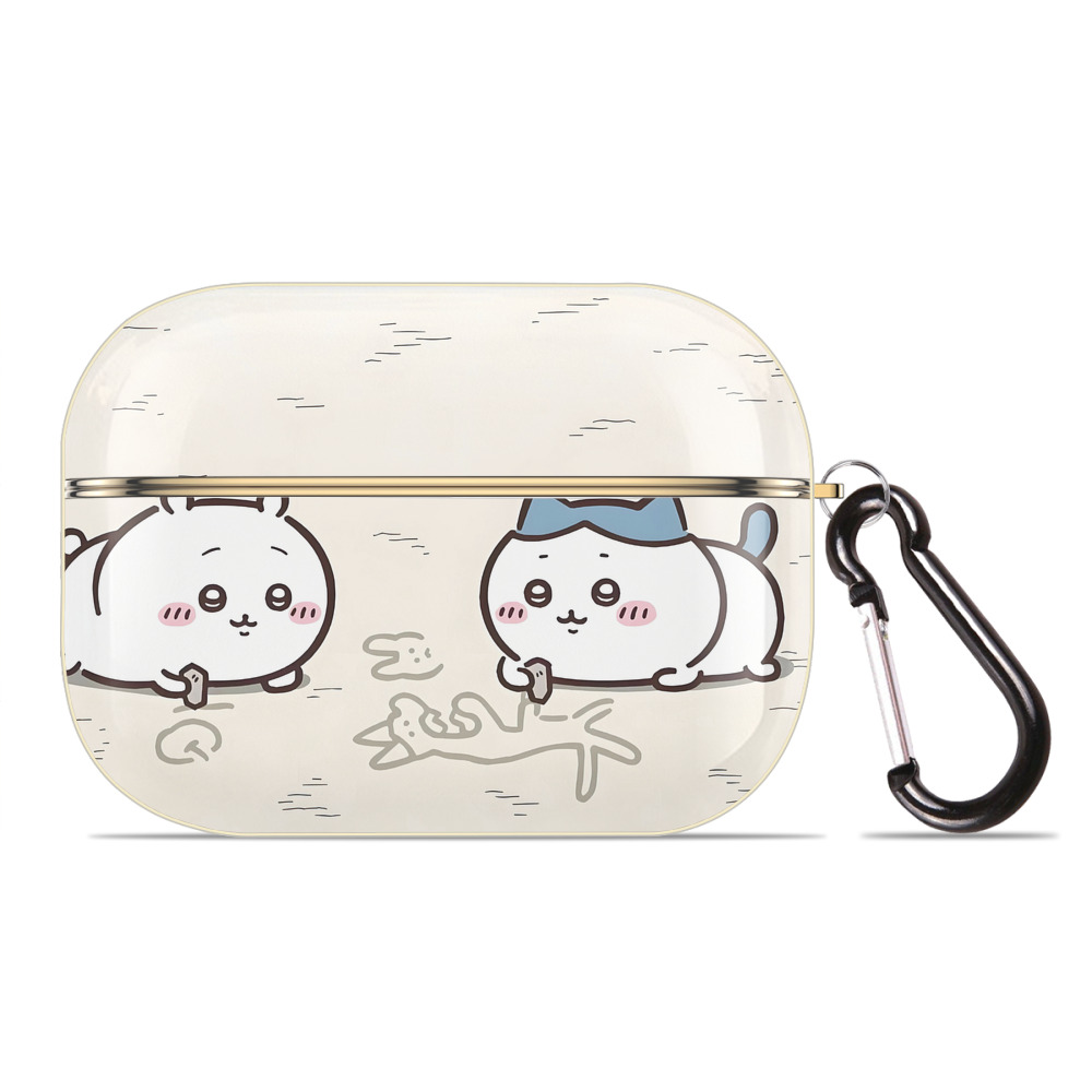 （画像用） ちいかわ Chii-kawa 【AirPods Pro用】ハードシェル保護ケース｜耐衝撃・防指紋・カラビナ付き商品仕様