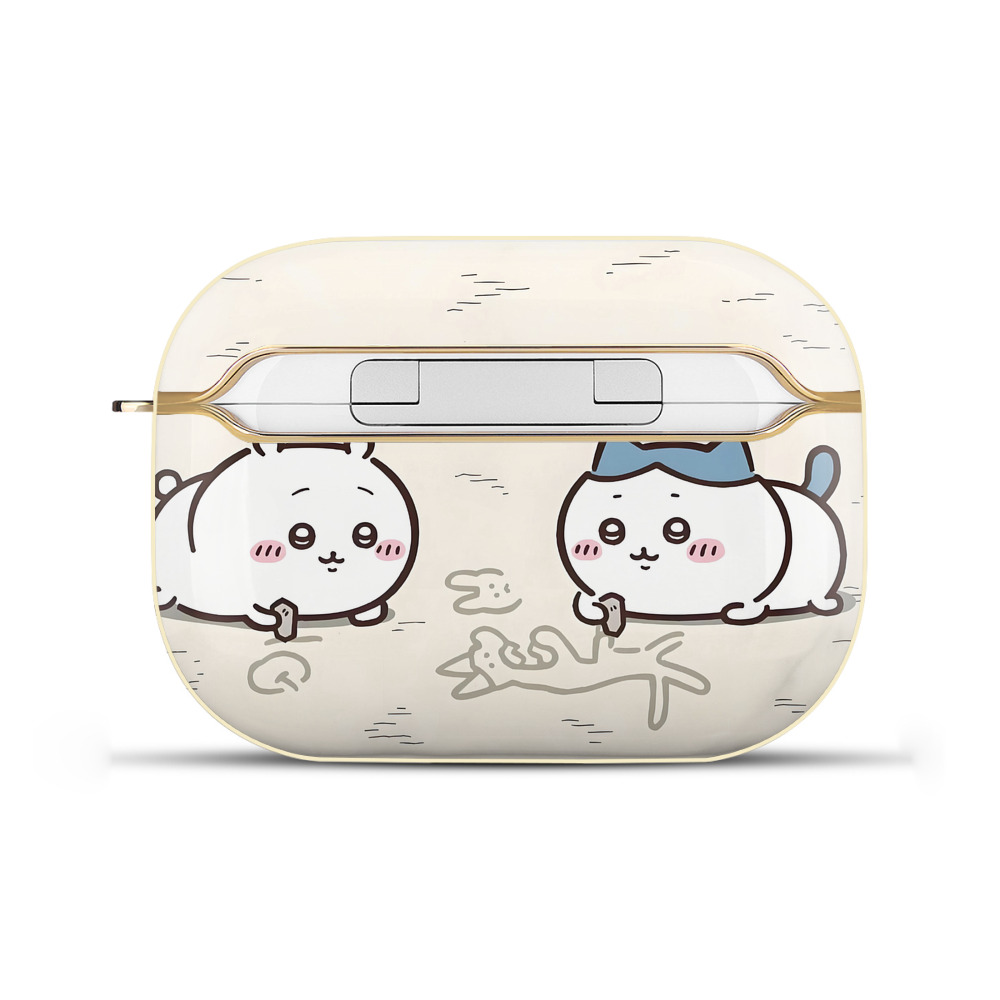 （画像用） ちいかわ Chii-kawa 【AirPods Pro用】ハードシェル保護ケース｜耐衝撃・防指紋・カラビナ付き商品仕様