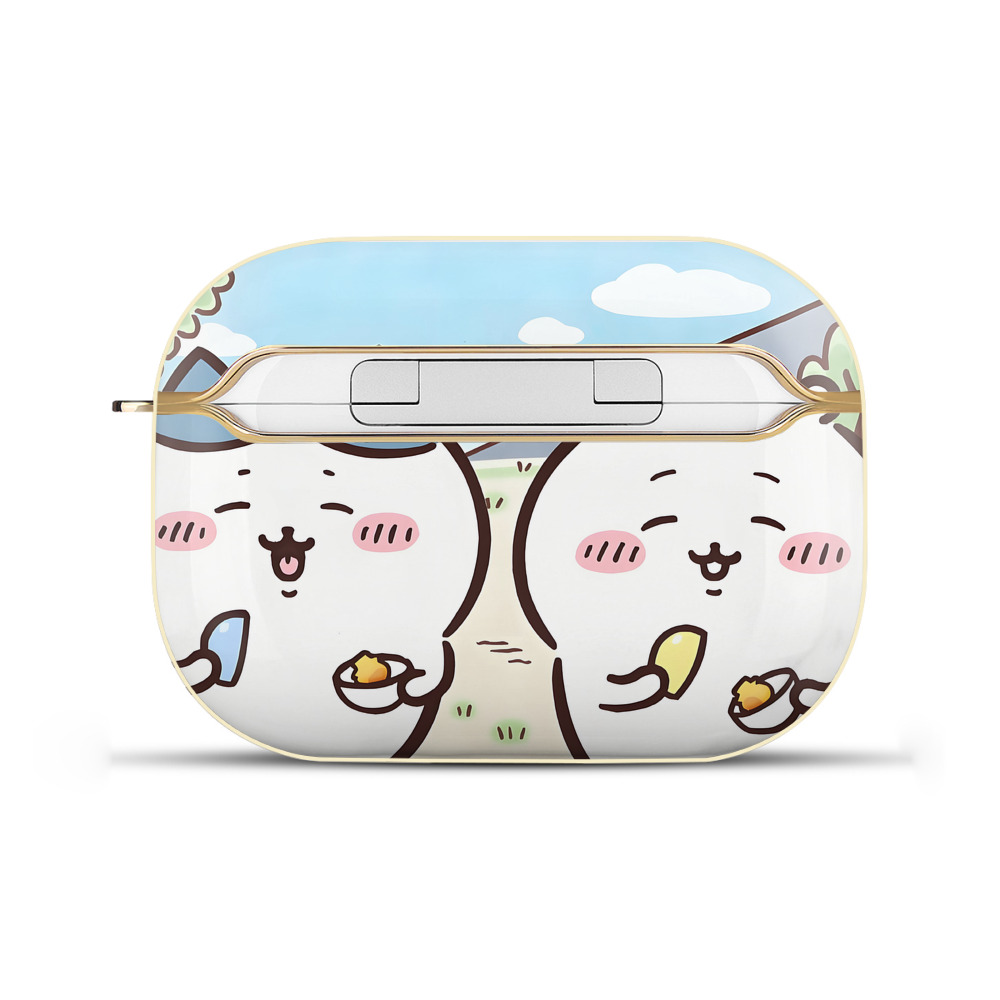 （画像用） ちいかわ Chii-kawa 【AirPods Pro用】ハードシェル保護ケース｜耐衝撃・防指紋・カラビナ付き商品仕様